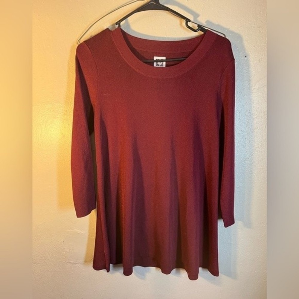 𝅺ANNE Klein red top Xs